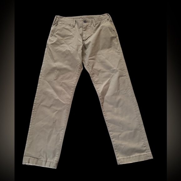 American Eagle Flex Original Straight Khaki Pants Men Size 29X30 - Picture 1 of 4